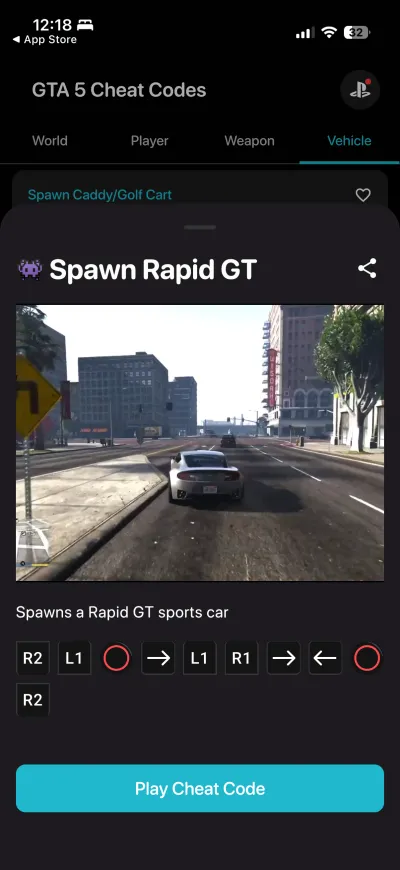 Activate GTA Cheats